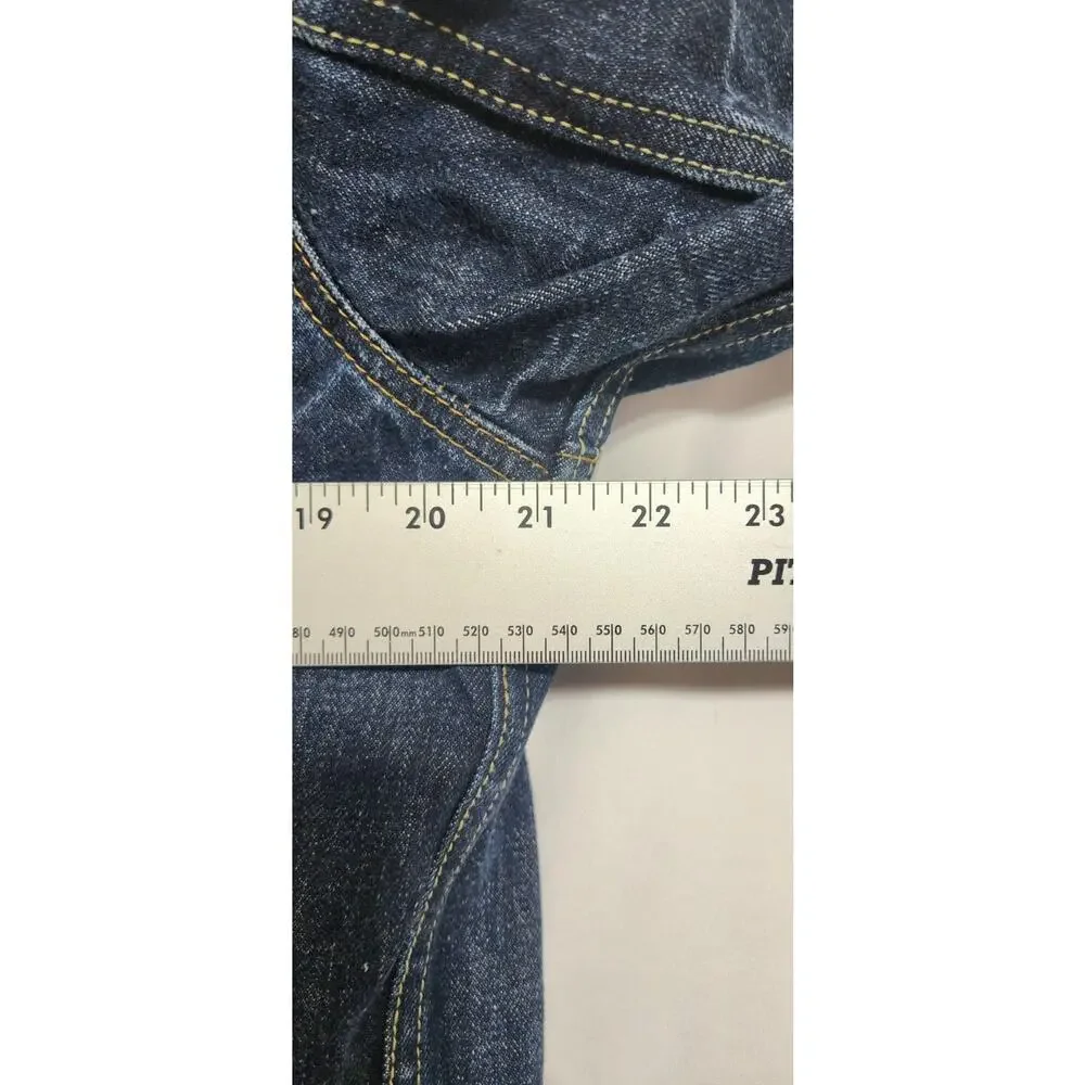 Levi’s Premium Denim Trucker‎ Jacket Leather Patch Big 